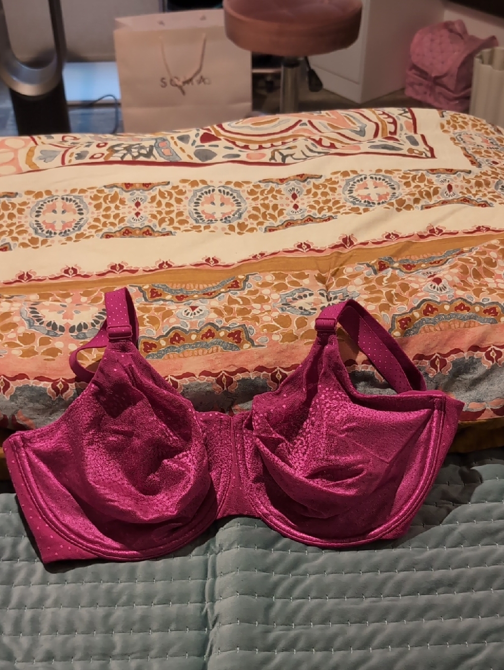 Wacoal Magenta Underwire Bra